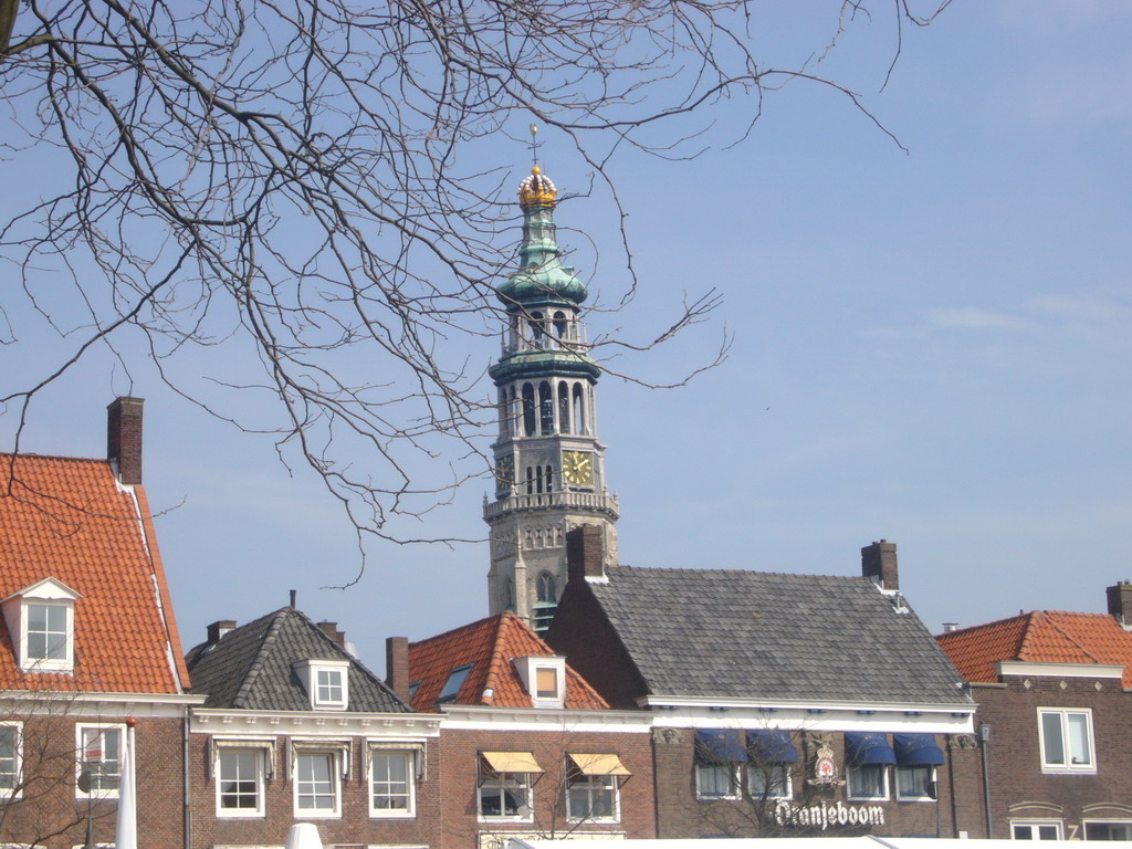 The Abbey Tower, from the Markt square