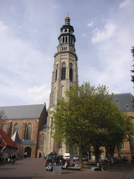 The Abbey Tower, the Nieuwe Kerk church and the Koorkerk church