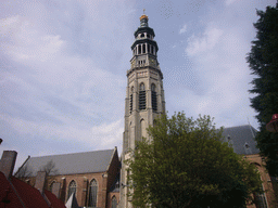 The Abbey Tower, the Nieuwe Kerk church and the Koorkerk church