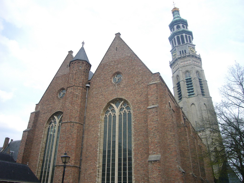 The Nieuwe Kerk church and the Abbey Tower