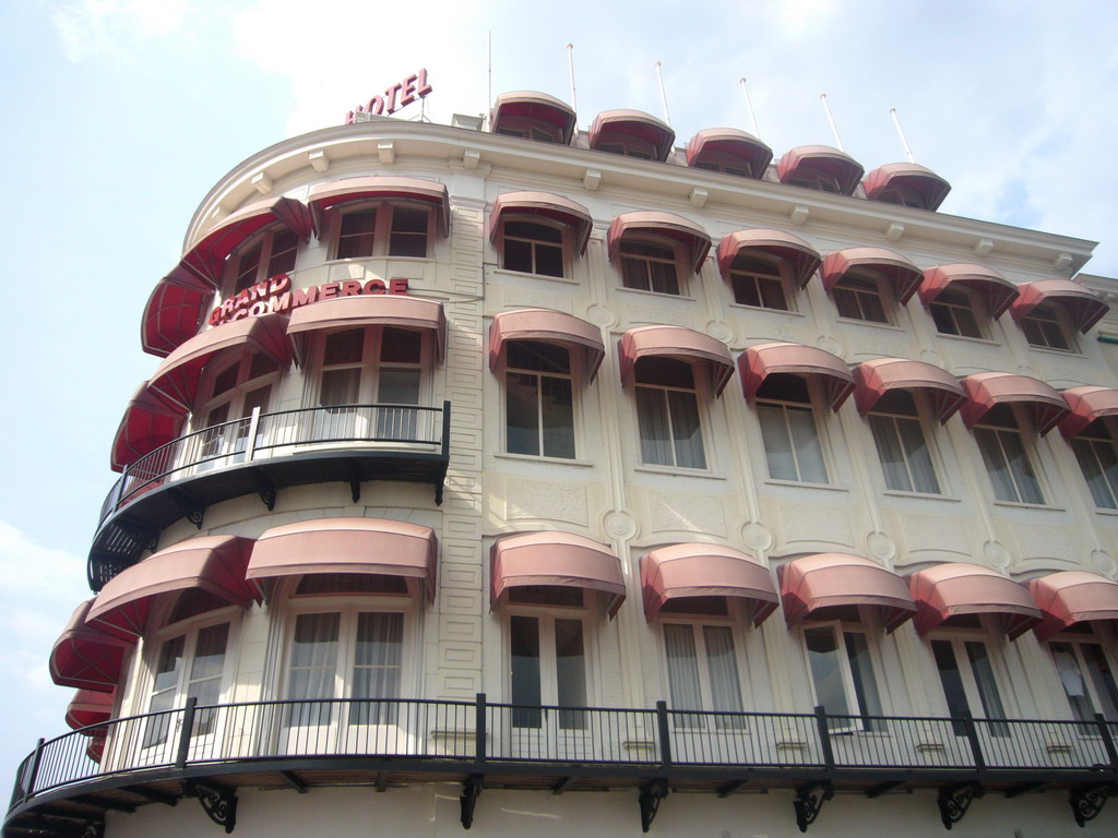 Our hotel, the Grand Hotel du Commerce