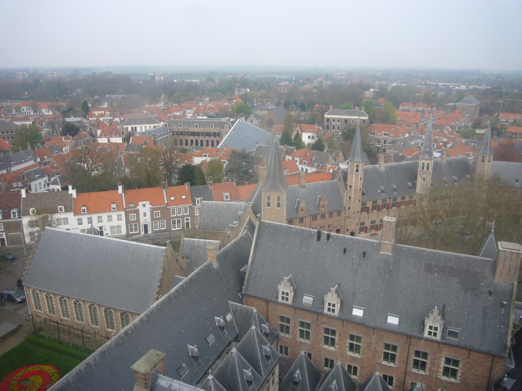 View from the Abbey Tower on the Abbey
