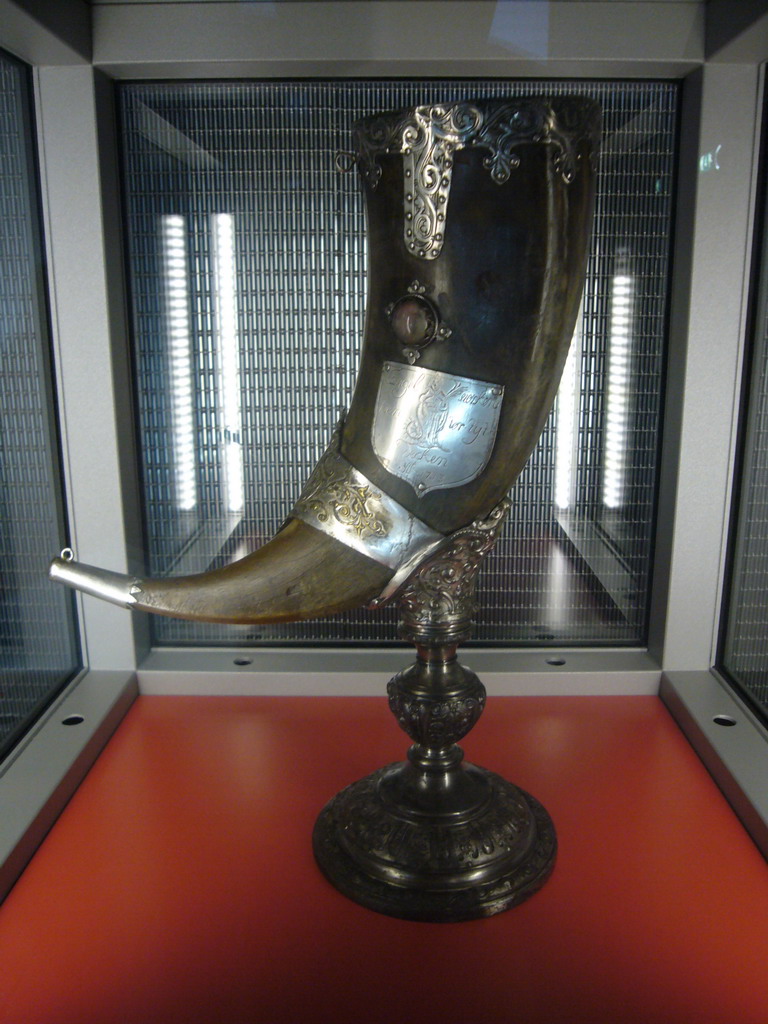 Drinking horn in the Zeeuws Museum
