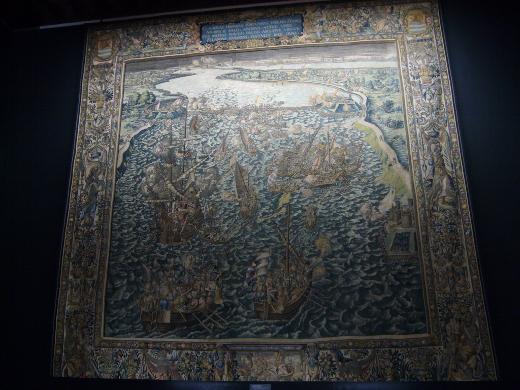 Tapestry on the Eighty Years` War, in the Zeeuws Museum