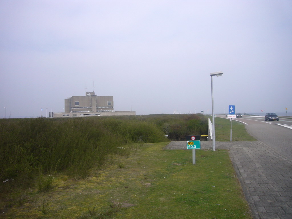 Wildlife visitors` center on the island Neeltje Jans