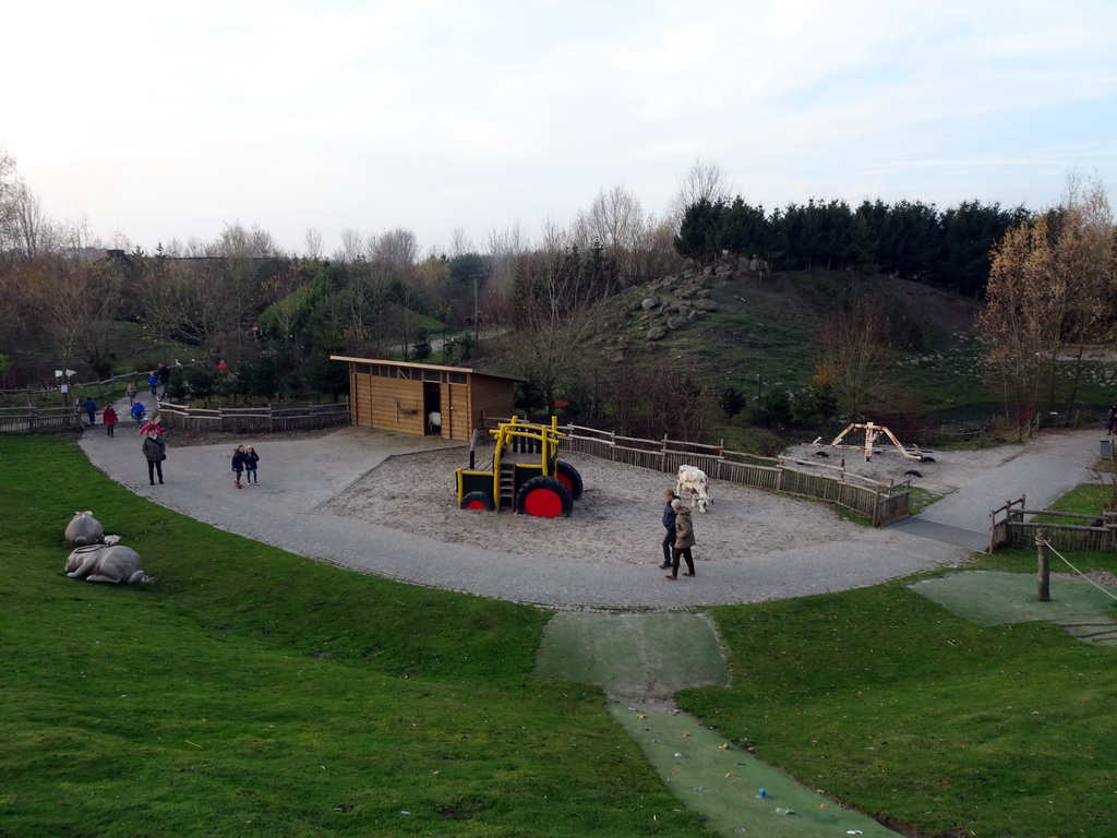 Area of the Goats and Alpine Ibexes at the Dierenrijk zoo