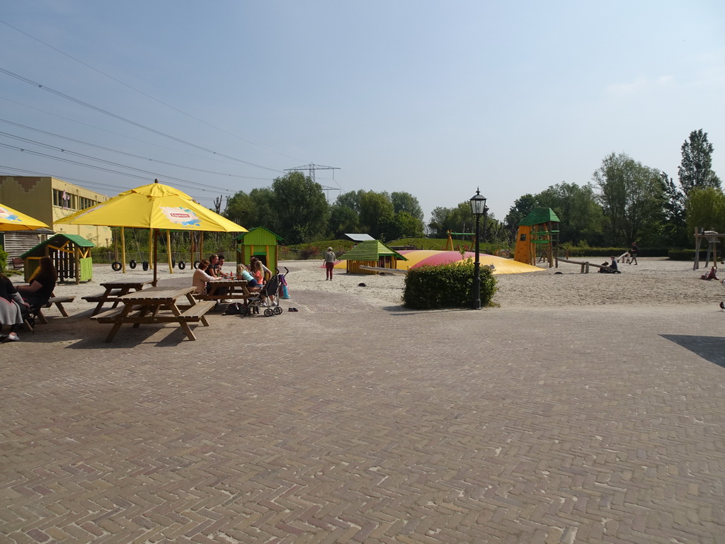 Playground near Restaurant Smulrijk at the Dierenrijk zoo