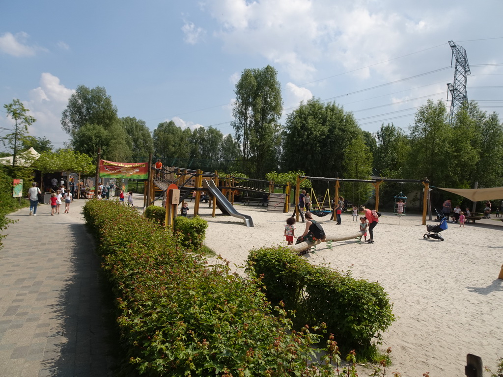 Playground at the north side of the Dierenrijk zoo