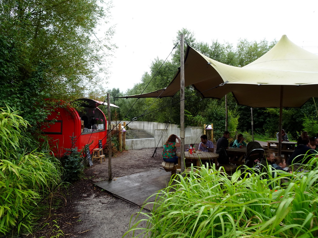 Foodtrailer at the west side of the Dierenrijk zoo