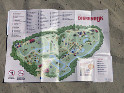 Map of the Dierenrijk zoo