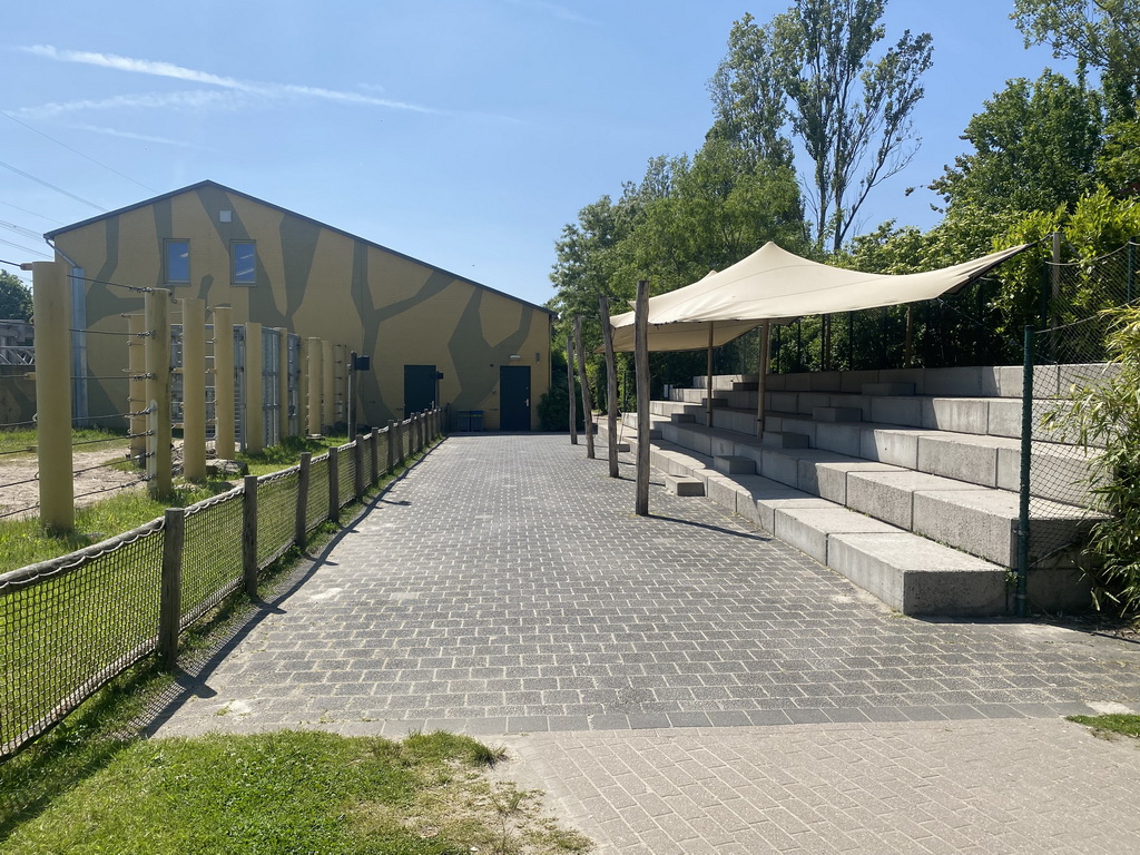 Stage at the Olifantenstal stable at the Dierenrijk zoo