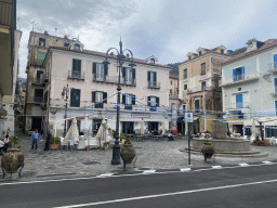 The Piazza Umberto I square