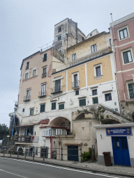 Buildings at the Via Alfonso Gatto street