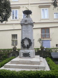 Monument for World War I at the Via Antonio Mancini street