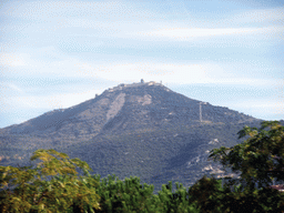 Hill, viewed from the bus from Nice