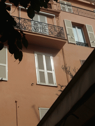 Balcony on a house in Vieux Monaco