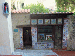 Art gallery at the Ruelle Sainte-Barbe alley