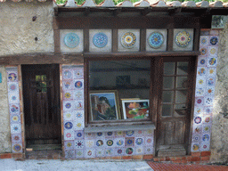 Art gallery at the Ruelle Sainte-Barbe alley
