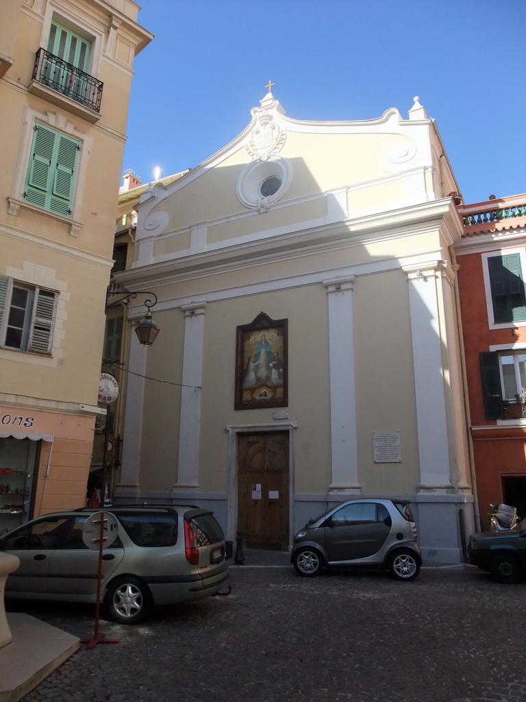 The Chapel of Mercy at the Place de la Mairie square