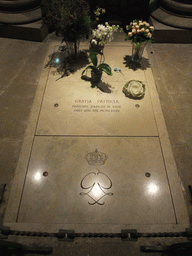 Tomb of Princess Grace (Grace Kelly), in the Saint Nicholas Cathedral