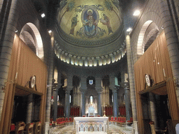 Choir, altar and dome of the Saint Nicholas Cathedral