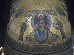 Fresco in the dome of the Saint Nicholas Cathedral