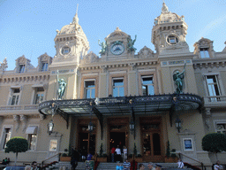 Front of the Casino de Monte Carlo at the Place du Casino square