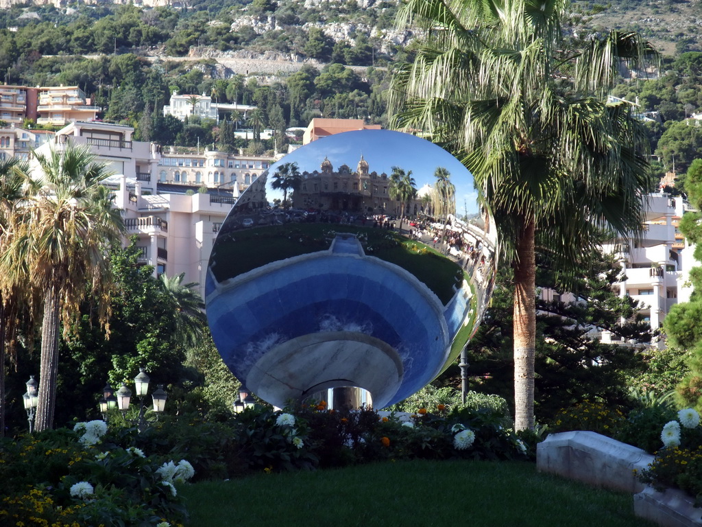 Sky Mirror at the Place du Casino square