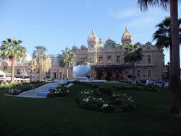 Sky Mirror and the front of the Casino de Monte Carlo at the Place du Casino square