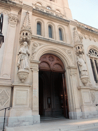 Entrance of the Église Saint-Charles