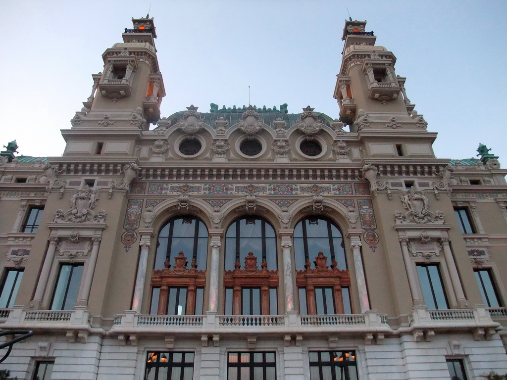 Back side of the Casino de Monte Carlo