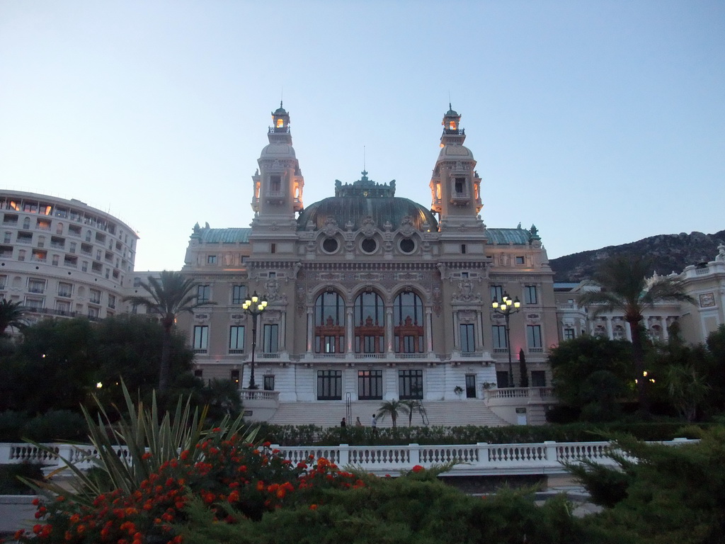 Back side of the Casino de Monte Carlo