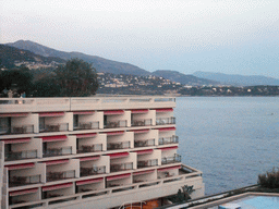The Fairmont Monte Carlo Hotel and the Mediterranean Sea