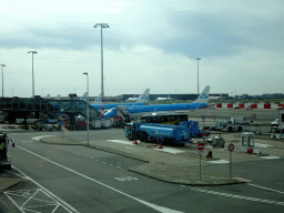 Airplanes at Schiphol Airport