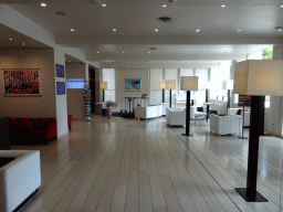 Interior of the lobby of the Hotel Mercure Montpellier Centre Comédie