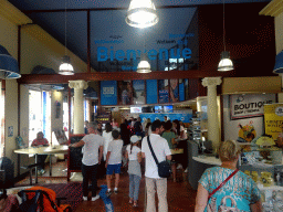 Interior of the Tourist Office at the Place de la Comédie square