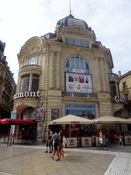 Front of the Cinéma Gaumont Comédie at the Place de la Comédie square