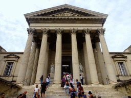 Front of the Palace of Justice at the Rue Foch street