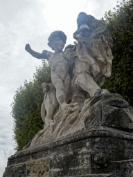 Statue at the east entrance to the Promenade du Peyrou