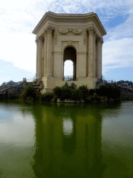 Front of the Pavillon du Peyrou pavillion at the Promenade du Peyrou