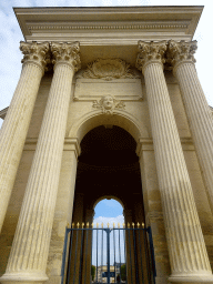 Back side of the Pavillon du Peyrou pavillion at the Promenade du Peyrou