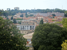 West side of the city, viewed from the Promenade du Peyrou