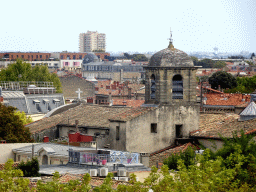 The Église Sainte-Eulalie church, viewed from the Promenade du Peyrou