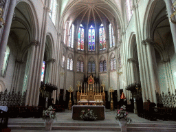 Apse and main altar of the Montpellier Cathedral