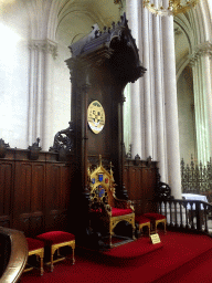 Cathedra at the Montpellier Cathedral