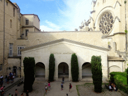 Front of the Anatomical Theatre at the Inner Square of the Faculty of Medicine of the University of Montpellier