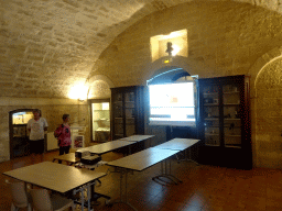 Interior of a room at the lower floor of the Faculty of Medicine of the University of Montpellier