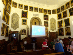 Interior of the Aula of the Faculty of Medicine of the University of Montpellier