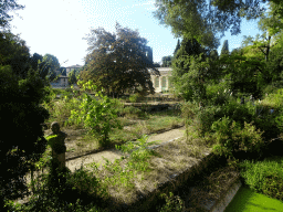 The southeast side of the Jardin des Plantes gardens