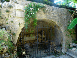 The Cenotaph of Narcissa at the east side of the Jardin des Plantes gardens